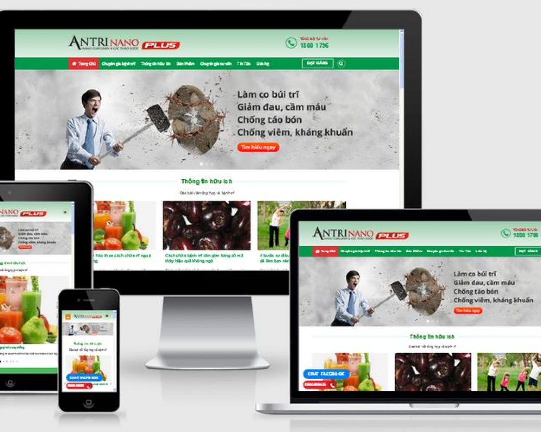 Thiết kế website giới thiệu công ty, doanh nghiệp